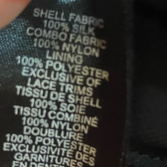 Rebecca Taylor Lace Patch Silk Midi Slipdress Sz 4 NEW - Picture 7 of 7